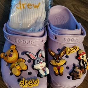 Justin Bieber + Drew House Crocs